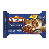 Chimichanga Beef & Bean (Blue) 8ct AF Only (2lb)